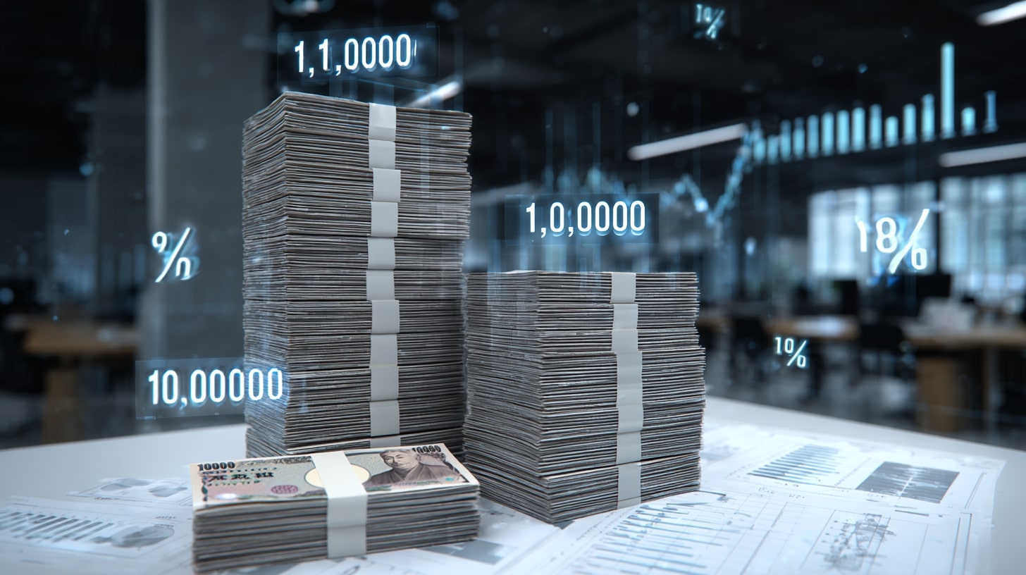 【検証データ】売掛金額別手数料の実態調査！100万円と1000万円でこんなに違う